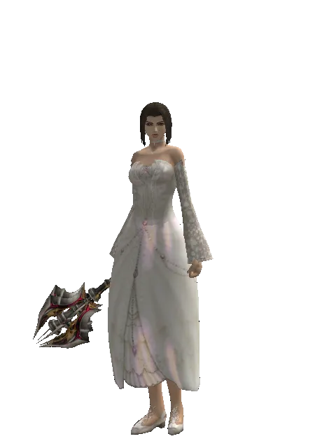 Vesper Blunt on a female Human mystic, front view