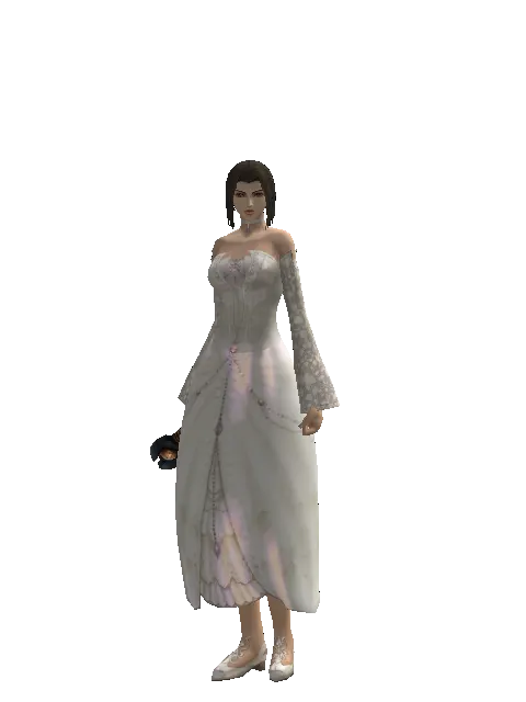 Golem Transformation Stick on a female Human mystic, front view