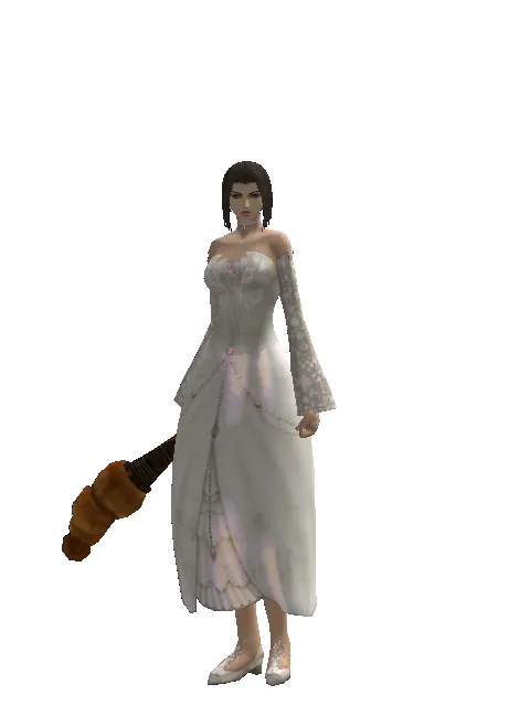 Pumpkin Transformation Stick - 30-day limited period on a female Human mystic, front view