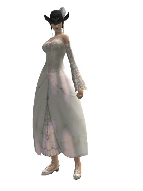 Archer Hat (?) on a female Human mystic, front view