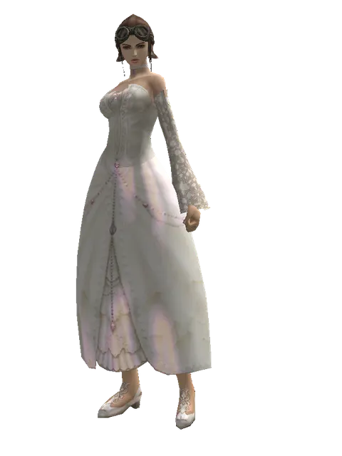 Artisan's Goggles on a female Human mystic, front view