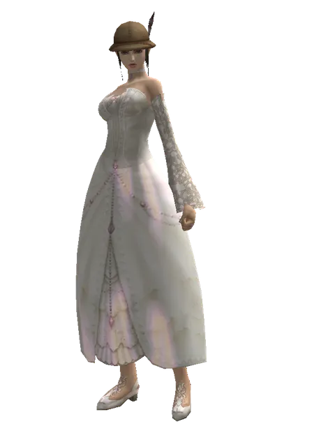 Explorer Hat on a female Human mystic, front view