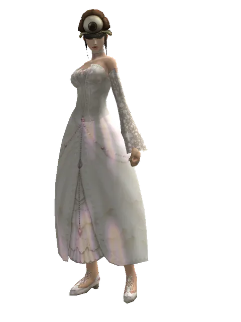 Monster Eye Hat - 30-day limited period on a female Human mystic, front view