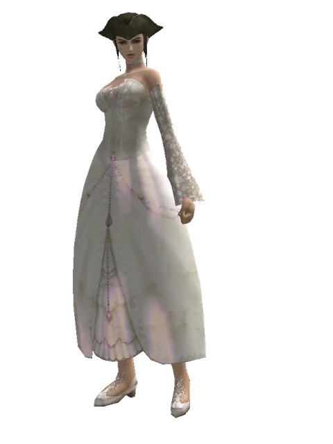 Pig Wrangler's Cap on a female Human mystic, front view