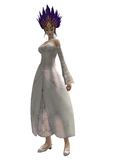 Sophisticated Carnival Hat (?) on a female Human mystic, front view