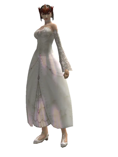Dion Circlet of the Marksman (?) on a female Human mystic, front view