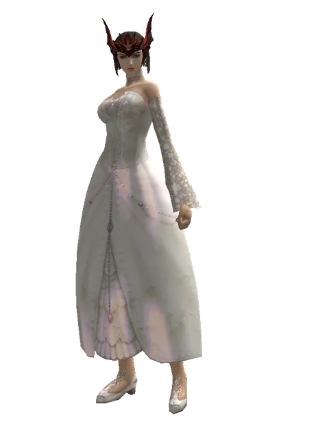 Valakas Slayer Circlet on a female Human mystic, front view