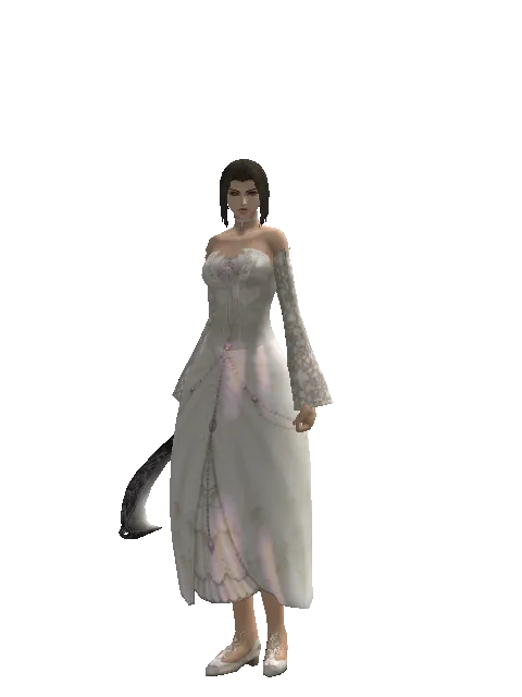 Conjurer's Knife on a female Human mystic, front view