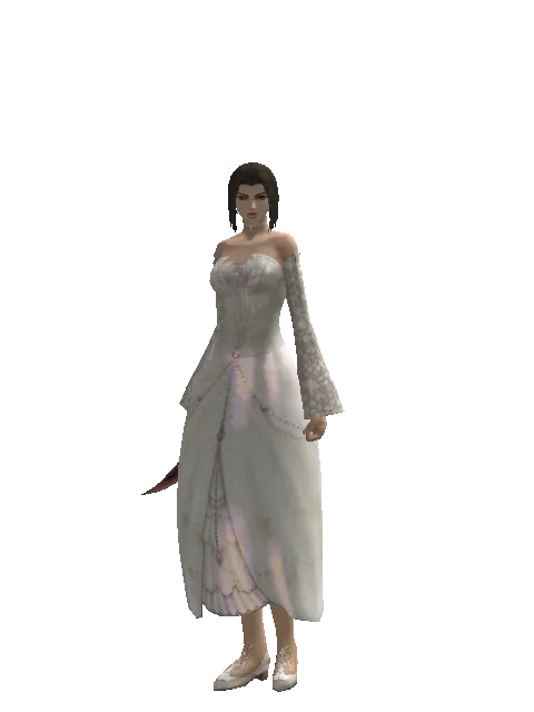 Doom Dagger on a female Human mystic, front view