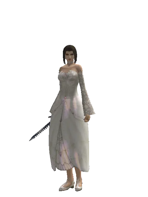 Improved Sword Breaker on a female Human mystic, front view