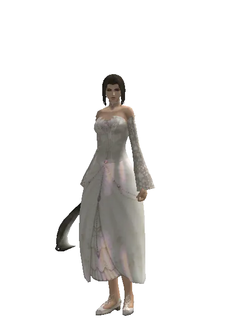 Kukuri on a female Human mystic, front view