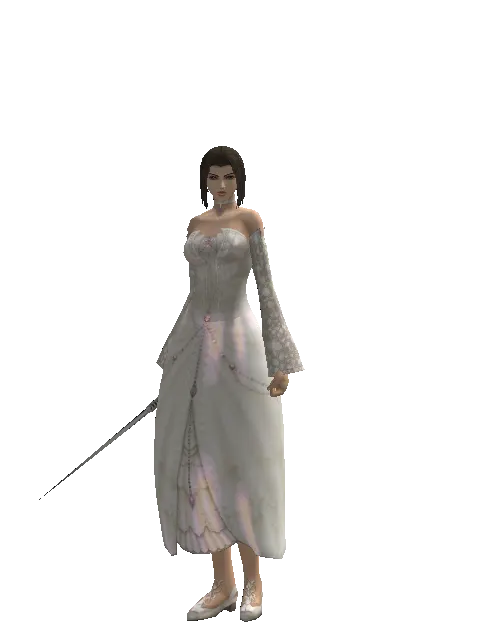Maingauche on a female Human mystic, front view
