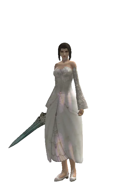 Naga Storm on a female Human mystic, front view