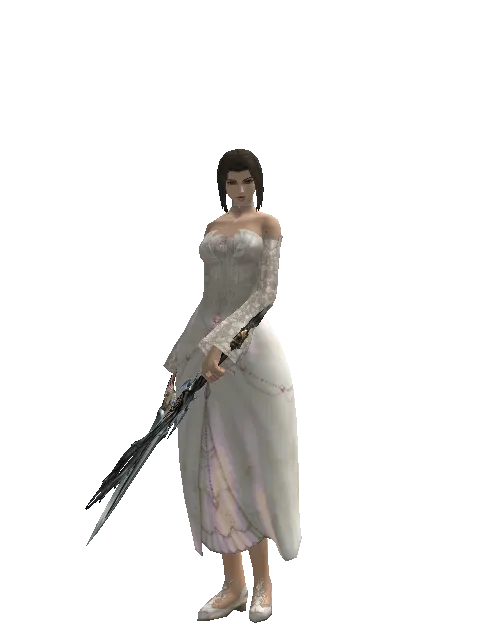 Dynasty Knife*Soul Seperator on a female Human mystic, front view
