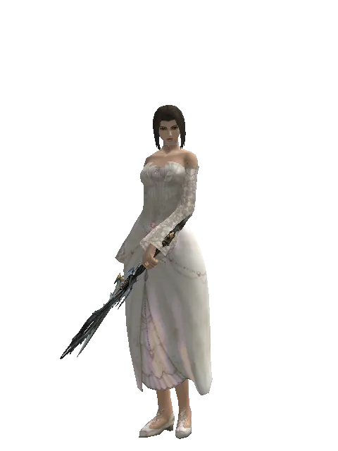 Icarus Stinger*Soul Seperator on a female Human mystic, front view