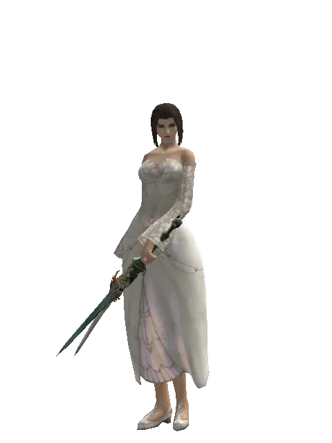 Vesper Dagger*Naga Storm on a female Human mystic, front view