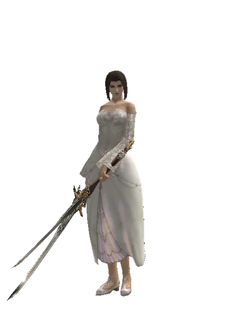 Infinity Wing on a female Human mystic, front view
