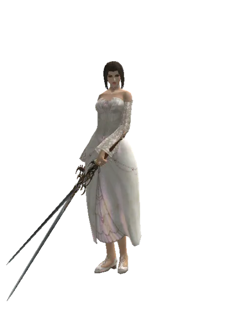 Raid Sword*Raid Sword on a female Human mystic, front view