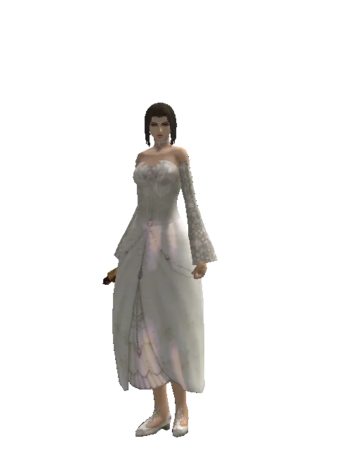 Scroll of Wisdom on a female Human mystic, front view