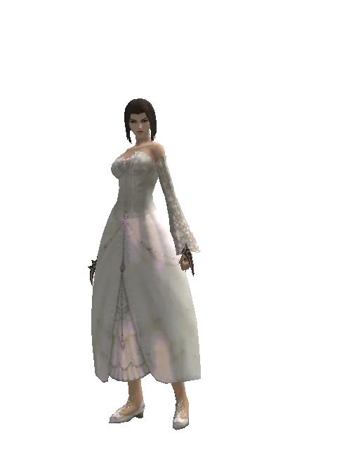 Bich'Hwa on a female Human mystic, front view