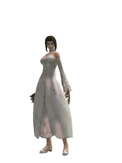 Knuckle Duster on a female Human mystic, front view