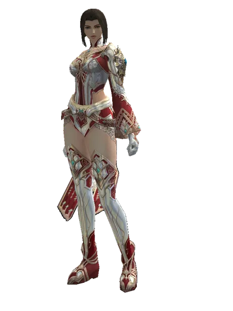 Dynasty Silver Satin [Summoner] (robe) on a female Human mystic, front view