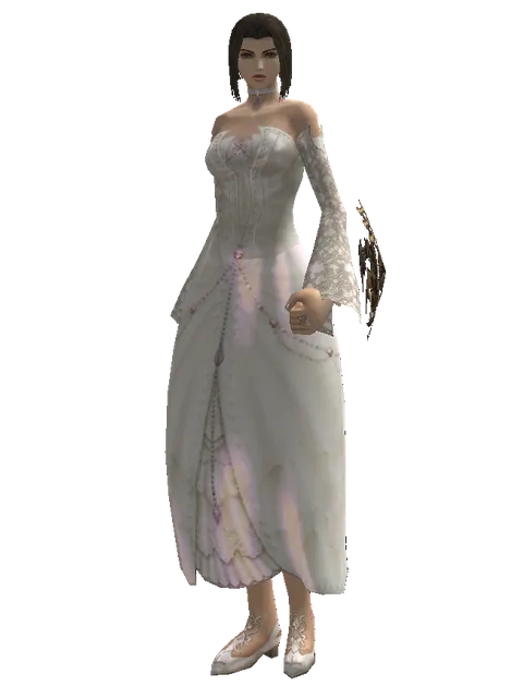 Vesper Sigil on a female Human mystic, front view