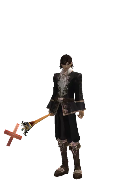X Stick - 30-day limited period on a male Human mystic, front view