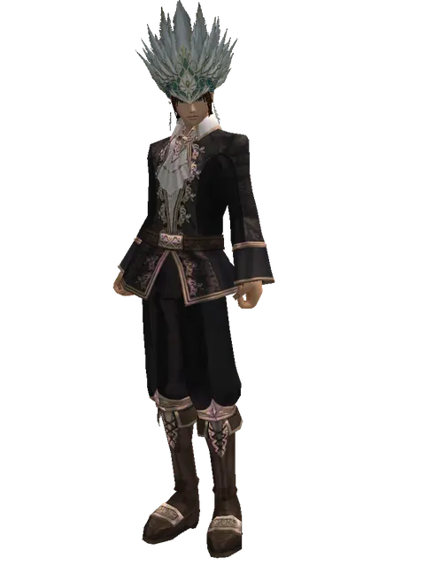 Carnival Circlet (?) on a male Human mystic, front view