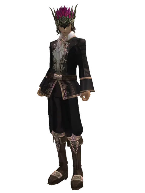 Ketra Karm on a male Human mystic, front view