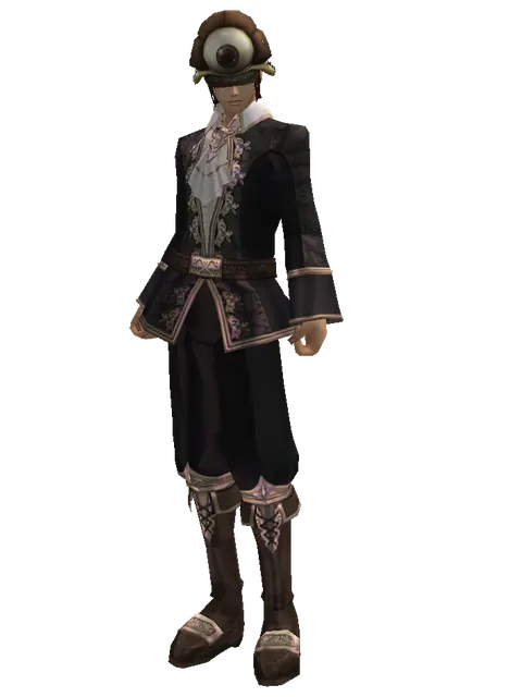 Monster Eye Hat - 30-day limited period on a male Human mystic, front view
