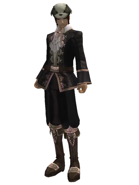 Sapsari Hat (?) on a male Human mystic, front view