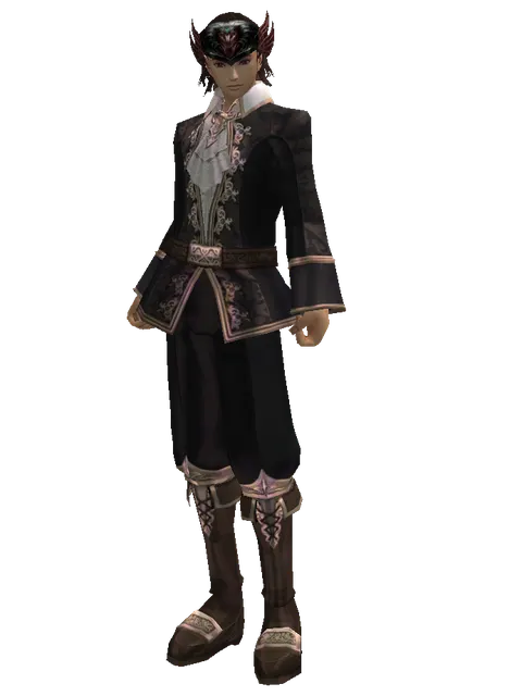 Oren Circlet of Struggle (?) on a male Human mystic, front view