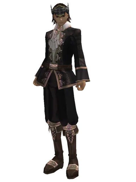 New Gludio Circlet (?) on a male Human mystic, front view