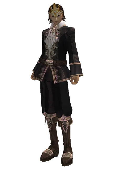 Aden Circlet of Valor (?) on a male Human mystic, front view
