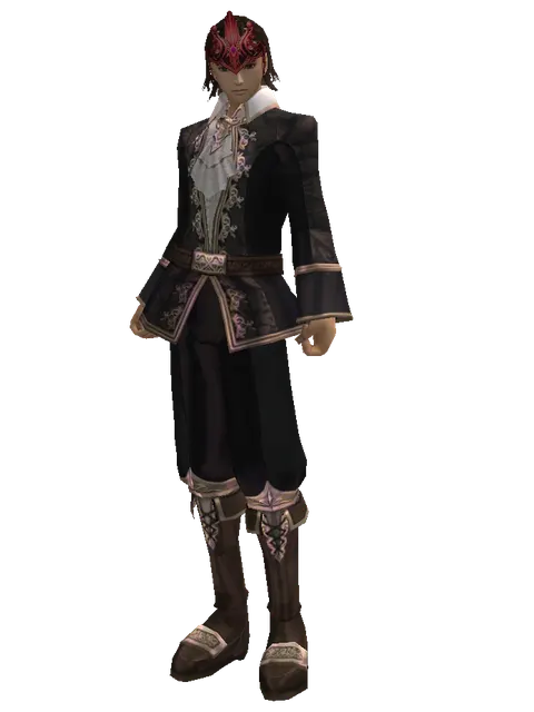 Dion Circlet of Valor (?) on a male Human mystic, front view