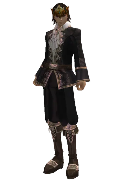 Oren Circlet of the Marksman (?) on a male Human mystic, front view