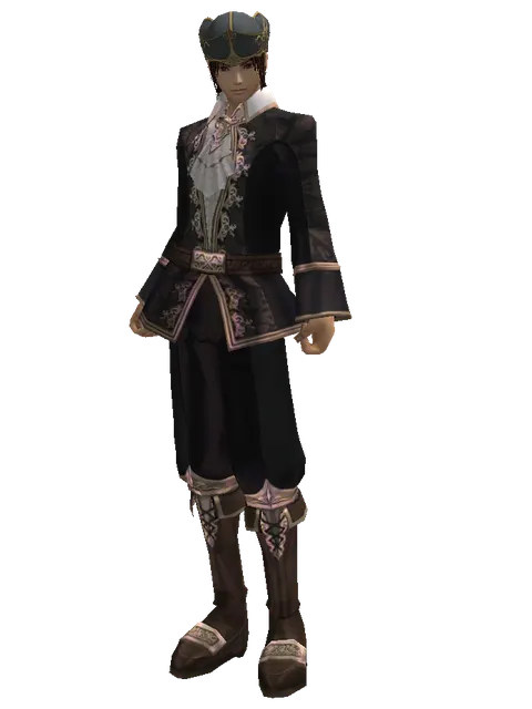 Wizard Circlet on a male Human mystic, front view