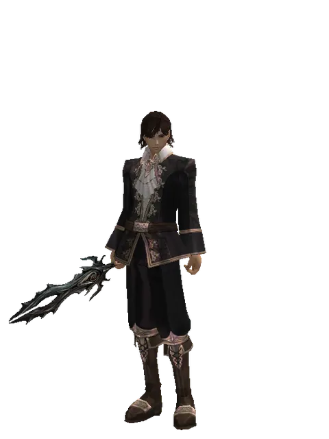 Soul Separator on a male Human mystic, front view