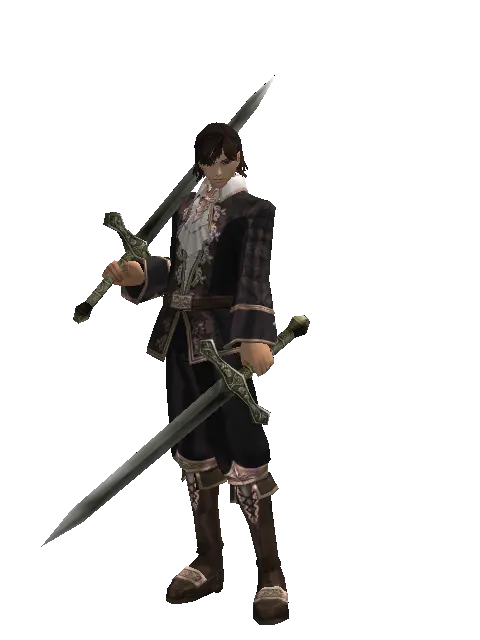 Artisan's Sword*Artisan's Sword on a male Human mystic, front view