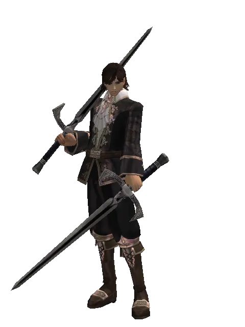 Sword of Revolution*Sword of Revolution on a male Human mystic, front view
