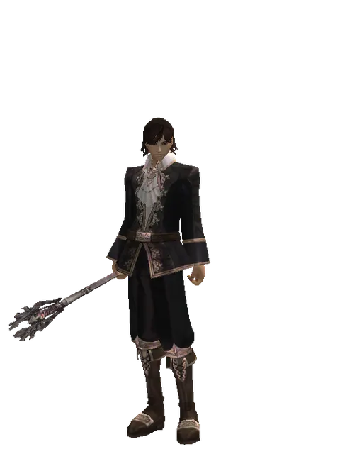 Blood of Saints on a male Human mystic, front view