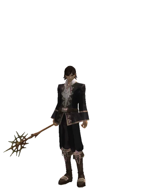 Branch of Life on a male Human mystic, front view