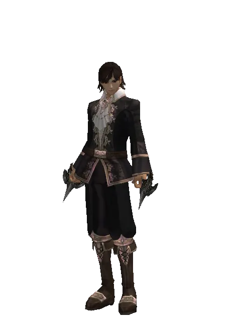 Great Pata on a male Human mystic, front view