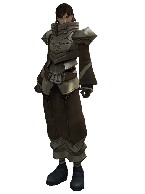 Blast Plate (heavy armor) on a male Human mystic, front view