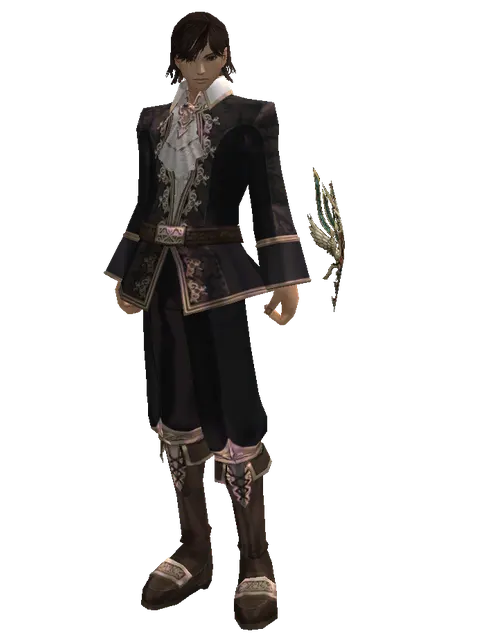 Dynasty Sigil on a male Human mystic, front view