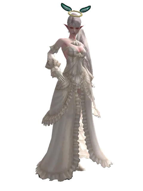 Angel Halo (?) on a female Kamael, front view