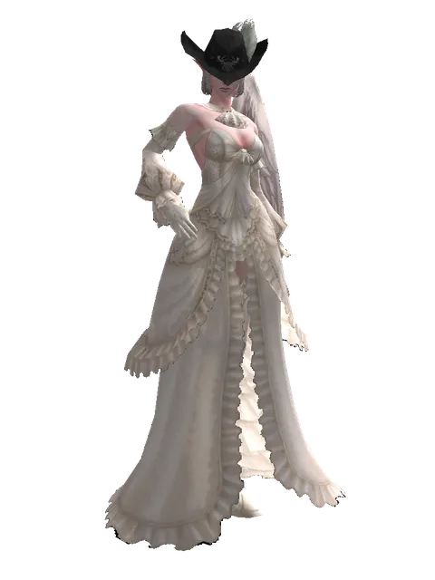 Archer Hat (?) on a female Kamael, front view