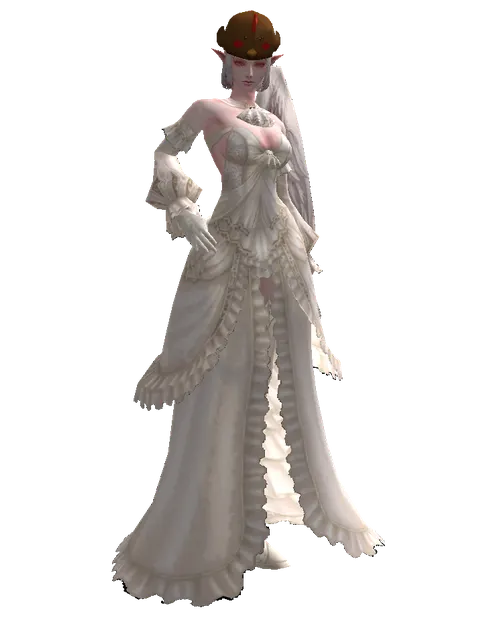 Chicken Hat (?) on a female Kamael, front view