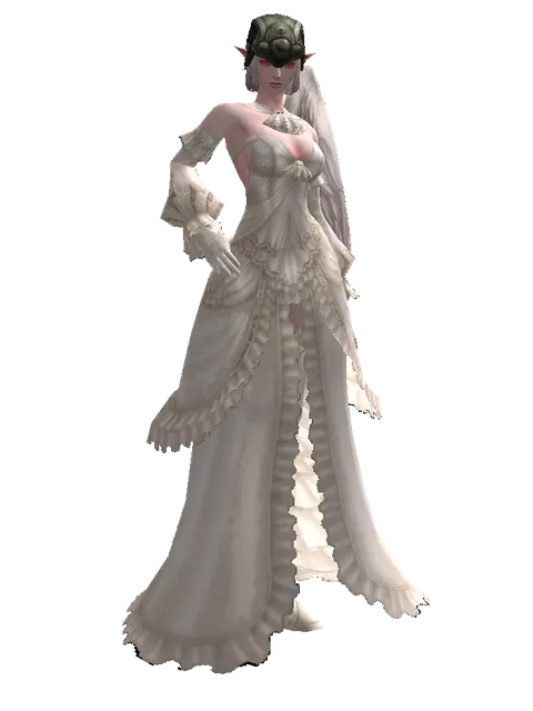 Improved Mining Hat (?) on a female Kamael, front view